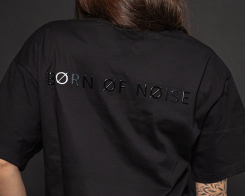NØIRTEK Unisex oversized tričko BØRN ØF NØISE