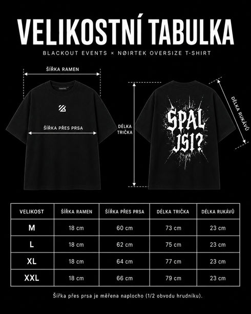 BLACKOUT EVENTS – SPAL JSI? T-SHIRT